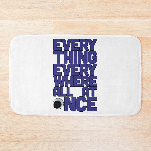 Item preview, Everything Everywhere All At Once Text Logo (Googly Eye) designed and sold by Fire TheMann.