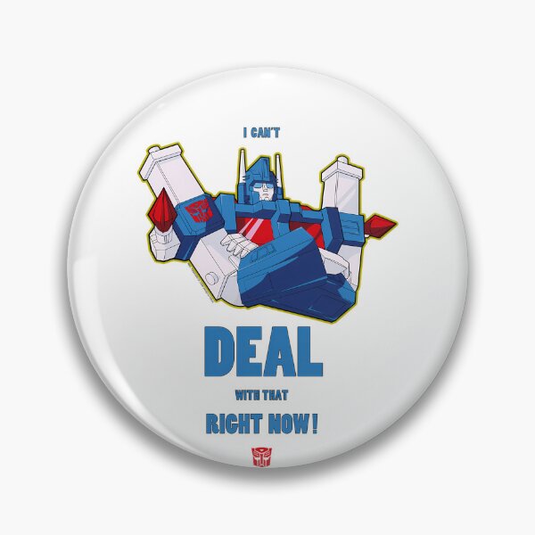 Item preview, Giant Blue and White Robot Sitting Cross Armed designed and sold by ETERNAL-RED.