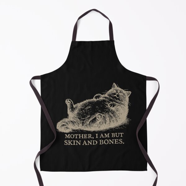 Item preview, Vintage Funny Skin And Bones Cat Mom designed and sold by HilllJaleel.