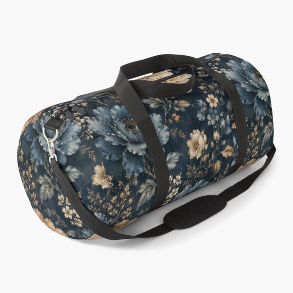 Item preview, Blue Gold Flower Pattern Spring Aesthetic Marguerite Blasingame Season designed and sold by SMARTKIT  DESIGNAGENCY.