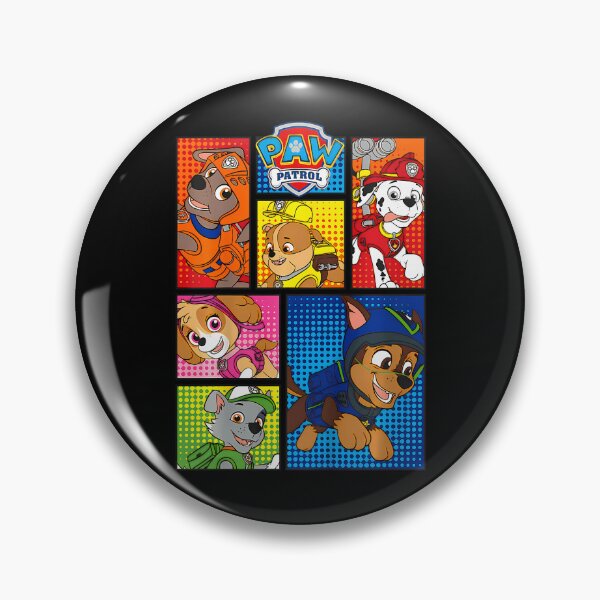 Item preview, e Puppy Team Portrait In Six Colorful Comic Panels designed and sold by Galaxia336.