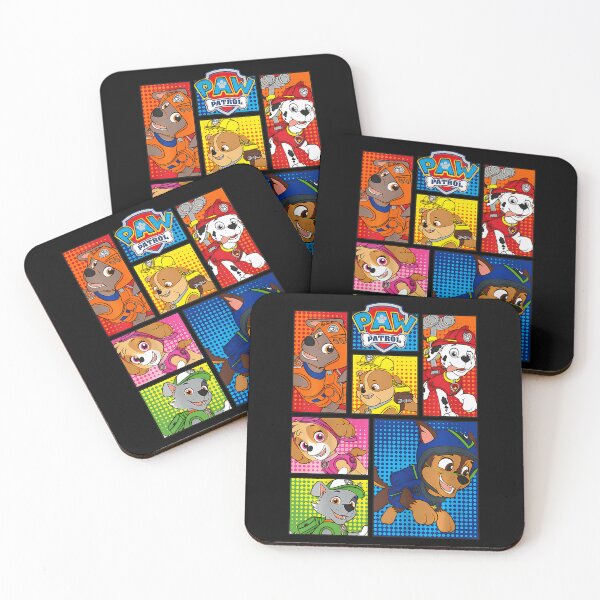 Aperçu de l'œuvre Portrait de l'équipe Puppy en six cases de BD colorées créée et vendue par Galaxia336.