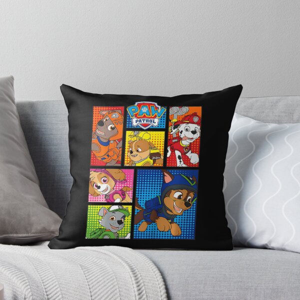 Item preview, e Puppy Team Portrait In Six Colorful Comic Panels designed and sold by Galaxia336.