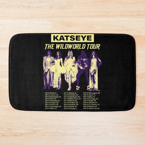 Item preview, Vintage Katseye The Wildword Tour Dates 2026 designed and sold by PatrickRobbin.