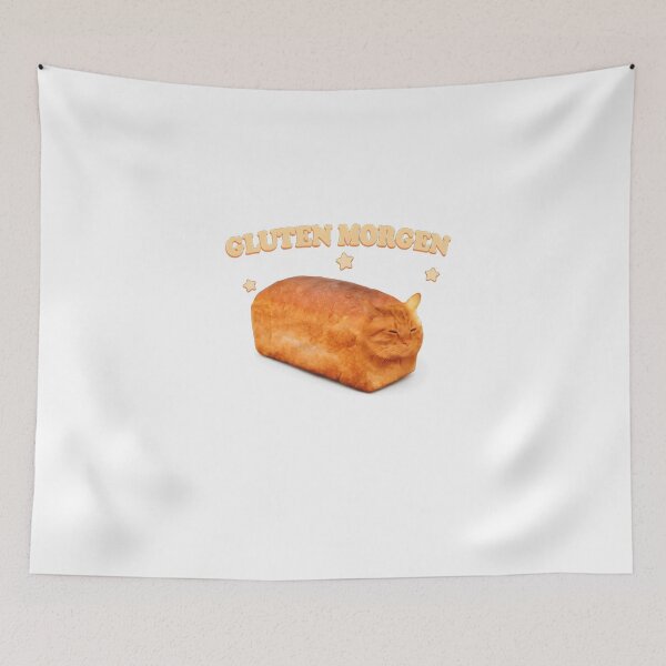 Item preview, Gluten Morgen Funny Cat meme designed and sold by OrlimarHIpo.