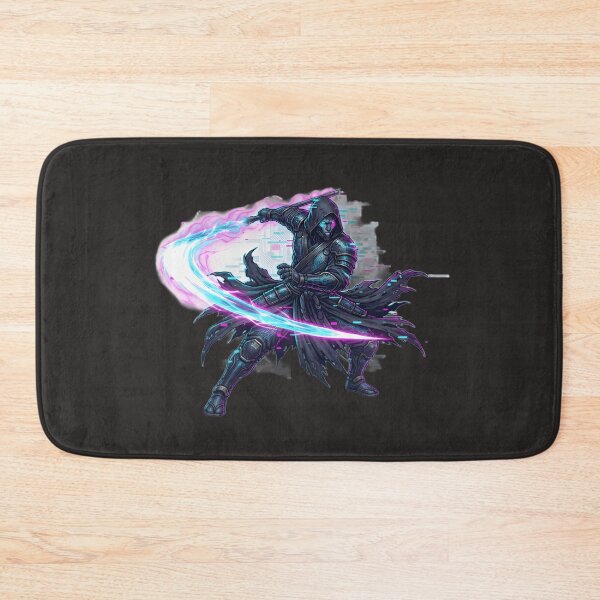 Item preview, Neon Paradox: Cyber-Samurai Glitch Spirit designed and sold by Neo Tokio.