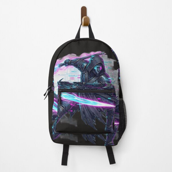 Item preview, Neon Paradox: Cyber-Samurai Glitch Spirit designed and sold by Neo Tokio.