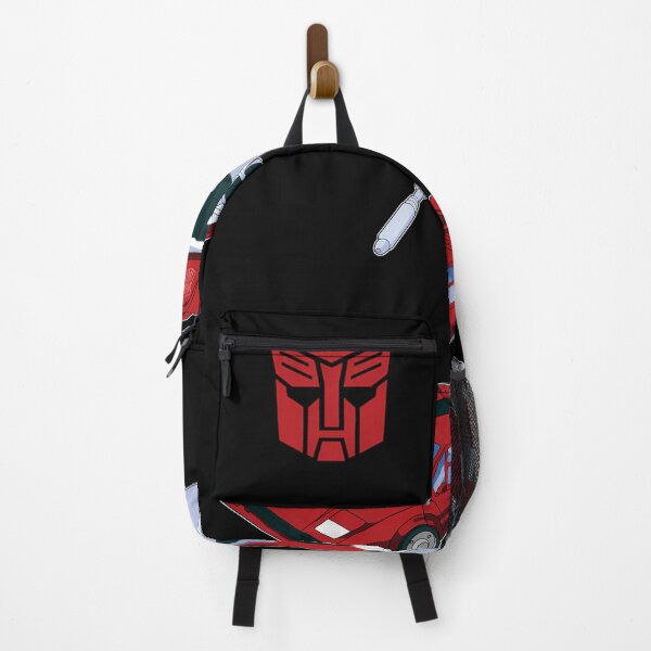 Item preview, Red Sports Car and Giant Robot Stand Warrior designed and sold by ETERNAL-RED.