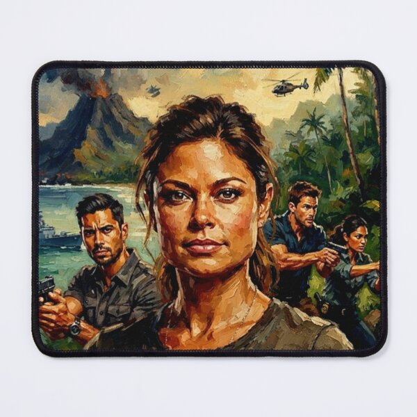 Item preview, NCIS: Hawai'i Tropical Action Crime Drama Tribute Art Poste designed and sold by Art's Diner.