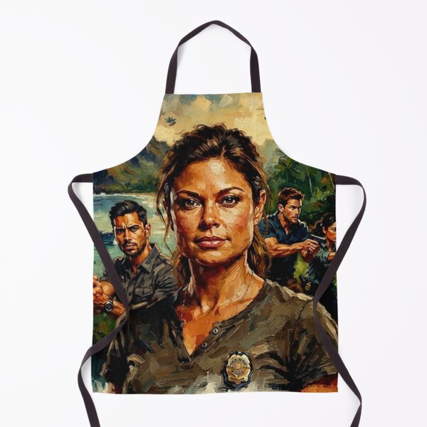 Item preview, NCIS: Hawai'i Tropical Action Crime Drama Tribute Art Poste designed and sold by Art's Diner.