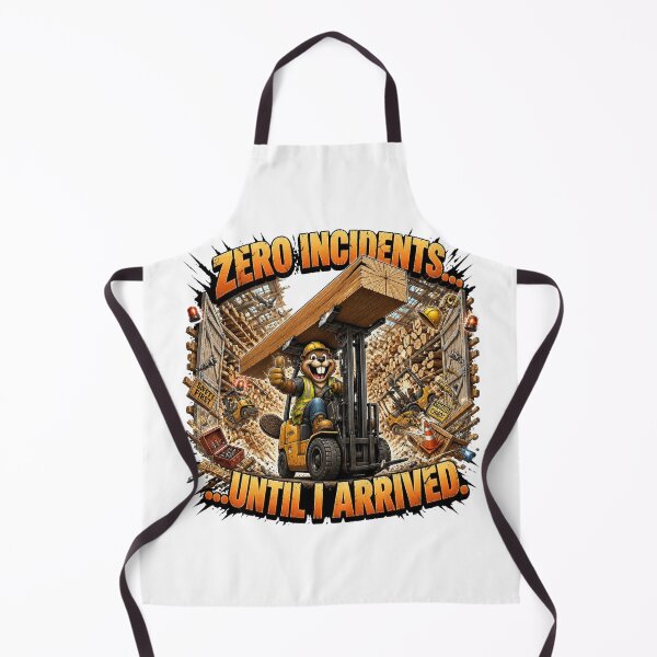 Item preview, Zero Incidents Until I Arrived Funny Beaver Forklift designed and sold by Cavalier-org.