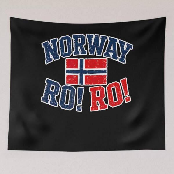 Item preview, Vintage Norway And Ro Ro Norge Norway Norwegian Flag designed and sold by Mdcazeem.