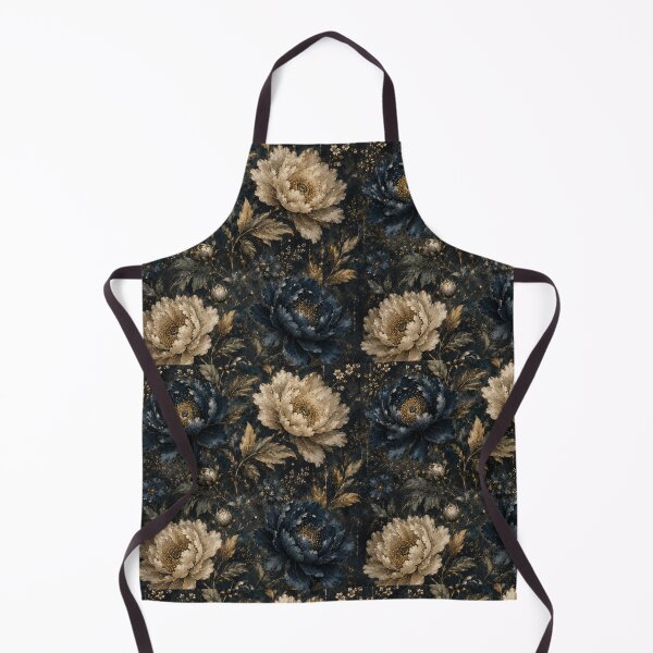 Item preview, Blue Gold Flower Pattern Spring Aesthetic Marguerite Blasingame Season designed and sold by SMARTKIT DESIGNAGENCY.