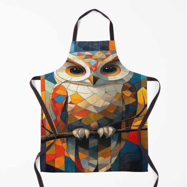 Item preview, Geometric Owl Modern Art Illustration designed and sold by DiligentCreations.