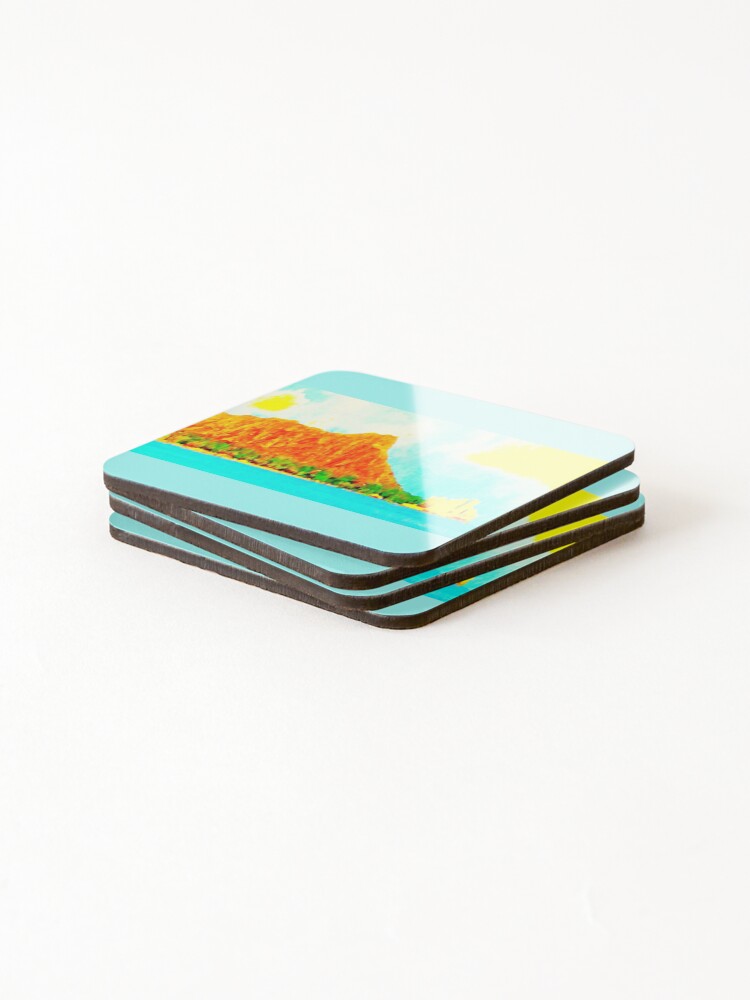 Thumbnail 4 of 5, Coasters (Set of 4), Diamond Head designed and sold by R-F-B.
