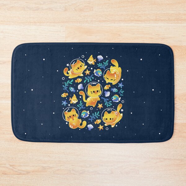 Item preview, Kittens of the Sea – Cats and Fish designed and sold by Snouleaf.