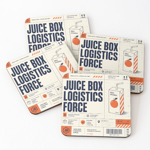 Artikelvorschau, Juice Box Logistics Force Vintage Lustiges Lehrergeschenk entworfen und verkauft von Wintorque.