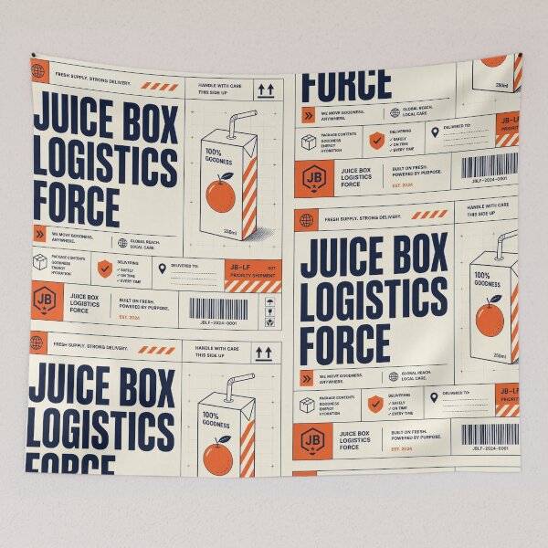 Item preview, Juice Box Logistics Force Vintage Funny Teacher Gift designed and sold by Wintorque.