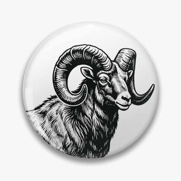 Item preview, Majestic Bighorn Ram on Cliff designed and sold by BHP Studio.