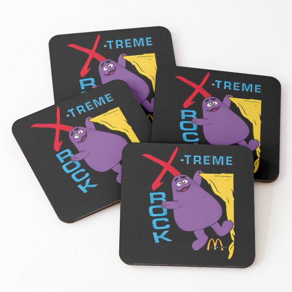 Item preview, Purple Monster Character Rock Climbing Next To Large designed and sold by Md. Nayeem Islam.