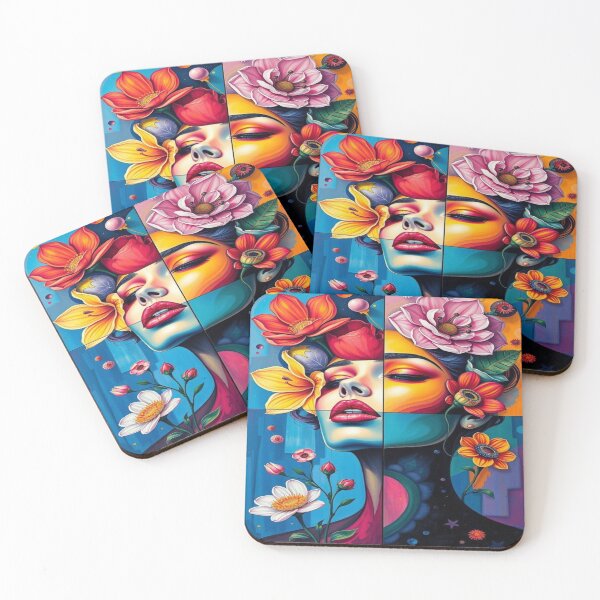 Item preview, Floral Dreamscape Modern Art designed and sold by DiligentCreations.