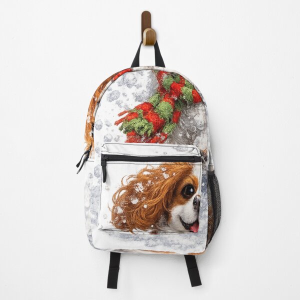Item preview, Christmas Snow Blenheim Cavalier designed and sold by SpottyRainbow.