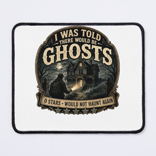 Item preview, I Was Told There Would Be Ghosts Vintage Haunted House Humor Shirt designed and sold by Masloshop.