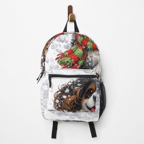 Item preview, Christmas Snow Tri Cavalier designed and sold by SpottyRainbow.