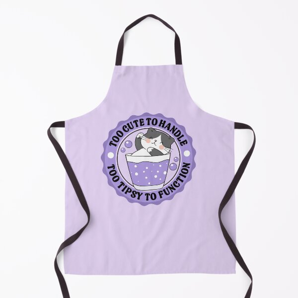 Item preview, Too Cute To Handle Too Tipsy To Function - Funny Kawaii Cat designed and sold by the-Z3nith.