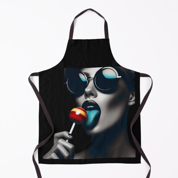 Item preview, Woman With Sunglasses Licking Candy designed and sold by Voodoo Store Paranormal Collections.