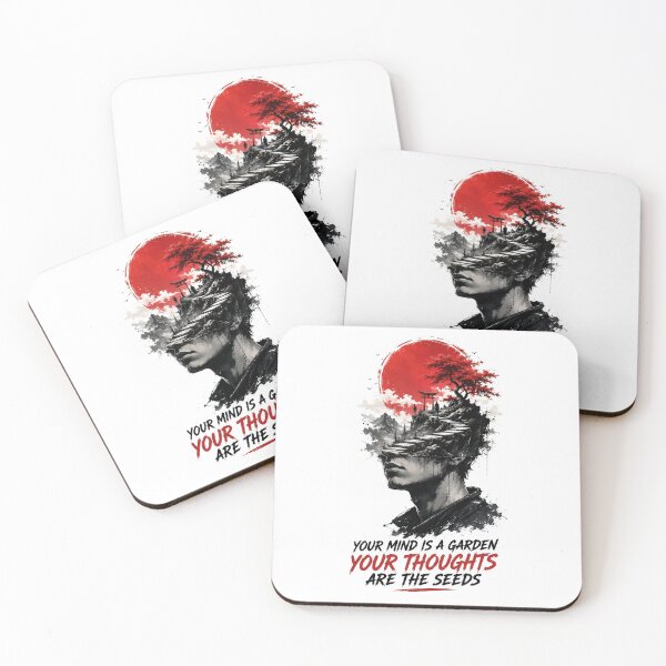 Item preview, Mind Garden Motivational Japanese Illustration designed and sold by Amr Siam.