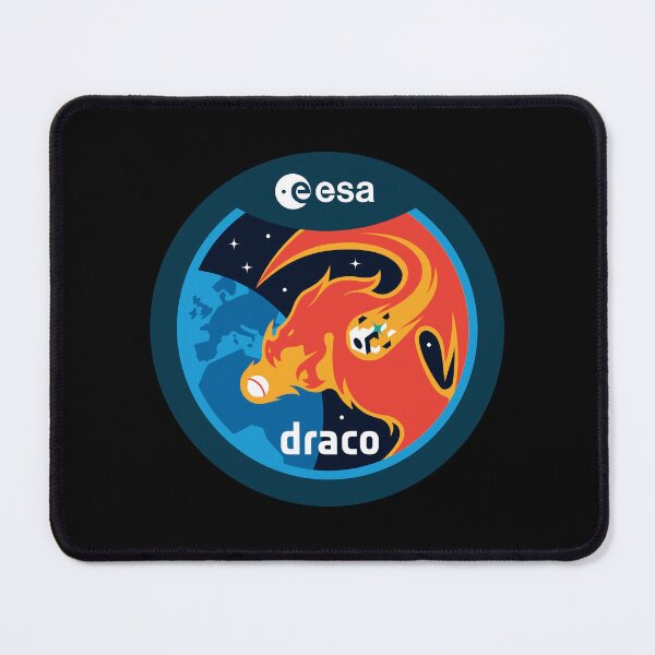 Item preview, DRACO ESA Mission Patch – Satellite Reentry Space Design designed and sold by MeetinSpace.