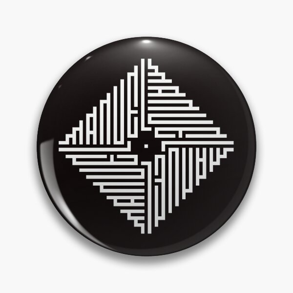 Item preview, MANUEL | White  | Modern Geometric Kufi Calligraphy | From Name to Art   designed and sold by FOR YOUR NAME.