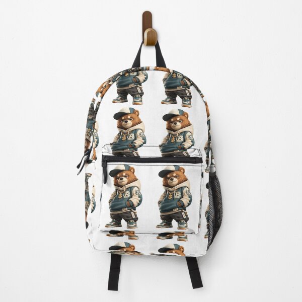 Item preview, Cool Hip Hop Teddy Bear Streetwear Cartoon designed and sold by Bhinfy.
