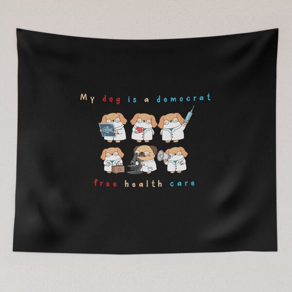 Item preview, My Dog is a Democrat, Funny Political, Sarcastic  T shirts for Everyone designed and sold by OlaZ12.
