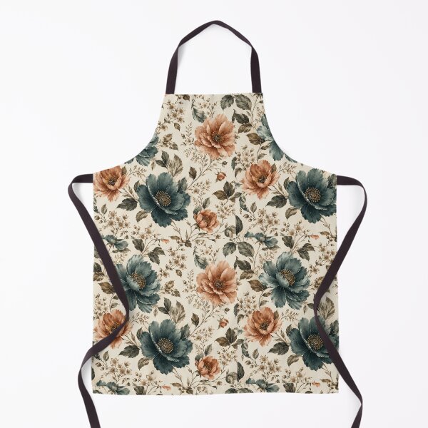 Item preview, Blue Gold Flower Pattern Spring Aesthetic Marguerite Blasingame Season designed and sold by SMARTKIT DESIGNAGENCY.