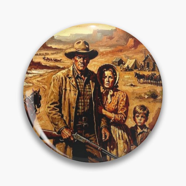 Item preview, Death Valley Days Retro Western Frontier Drama Tribute Art Poster designed and sold by Art's Diner.