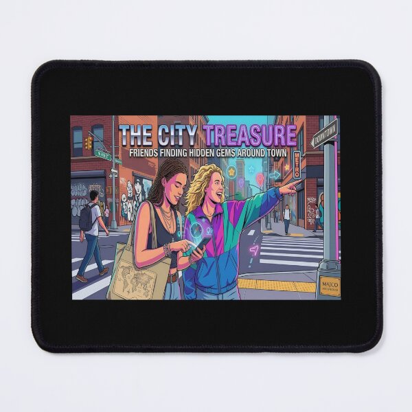 Item preview, City Treasure Hunt – Urban Adventure & Hidden Gems designed and sold by MAJCO-ART.