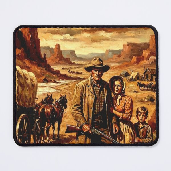 Item preview, Death Valley Days Retro Western Frontier Drama Tribute Art Poster designed and sold by Art's Diner.