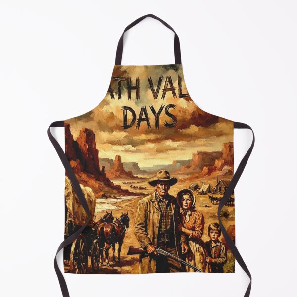 Item preview, Death Valley Days Retro Western Frontier Drama Tribute Art Poster designed and sold by Art's Diner.