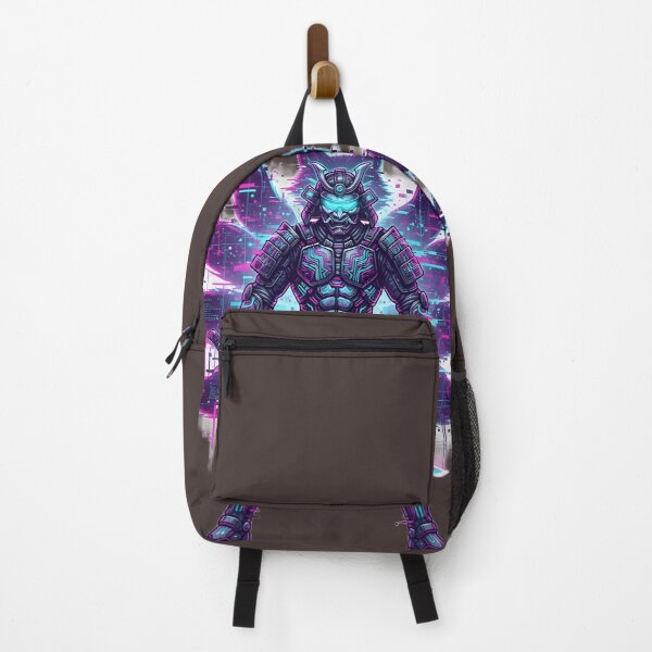 Item preview, Neon Paradox: Cyber-Samurai Glitch Spirit designed and sold by Neo Tokio.