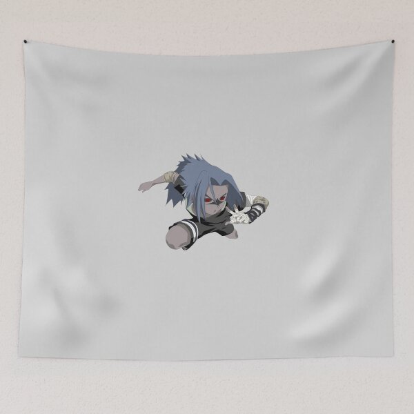 Aperçu de l'œuvre Guerrier Uchiha légendaire, style chibi vintage, design anime créée et vendue par rythnazorsylli.