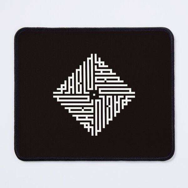Item preview, PABLO | White  | Modern Geometric Kufi Calligraphy | From Name to Art   designed and sold by FOR YOUR NAME.
