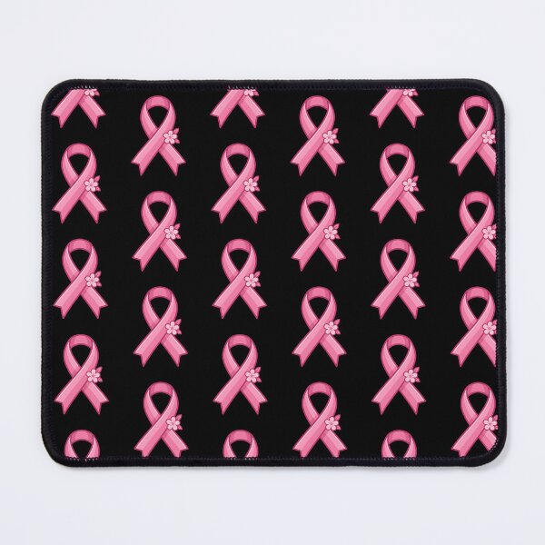 Item preview, Minimal Pink Awareness Ribbon with Flower designed and sold by fawzimorsy.