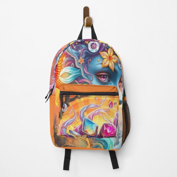 Item preview, Surreal Nature Goddess – Cosmic Color Flow designed and sold by FotoworldEdel.