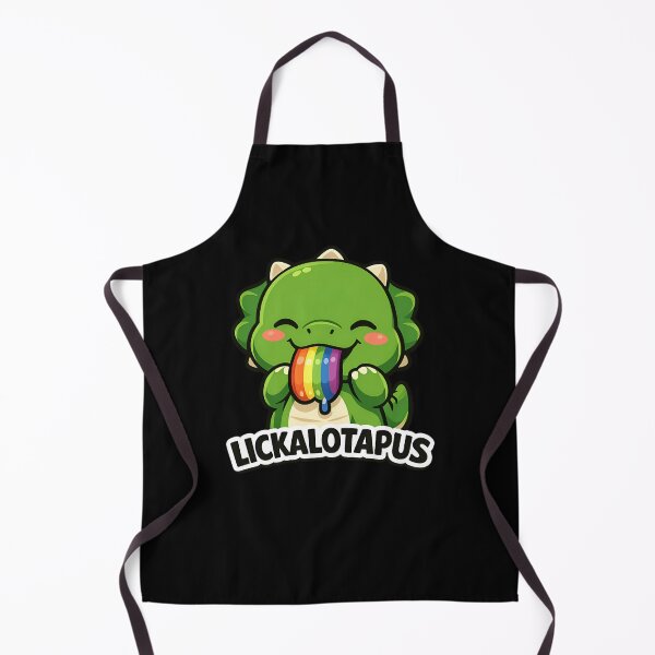 Item preview, Lickalotapus Funny Lesbian Dinosaur Shirt – LGBTQ Pride Dino Tee - Lesbian Pun T-Shirt designed and sold by RockFireMerch.
