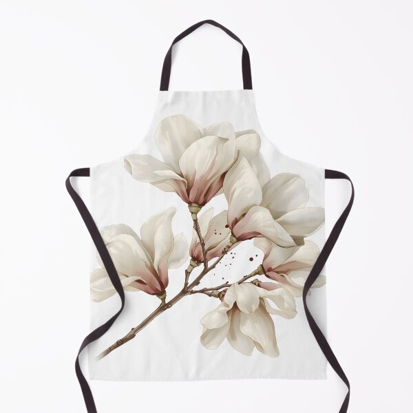 Item preview, Magnolia Blossoms Watercolor Painting designed and sold by RawNaturePrints.