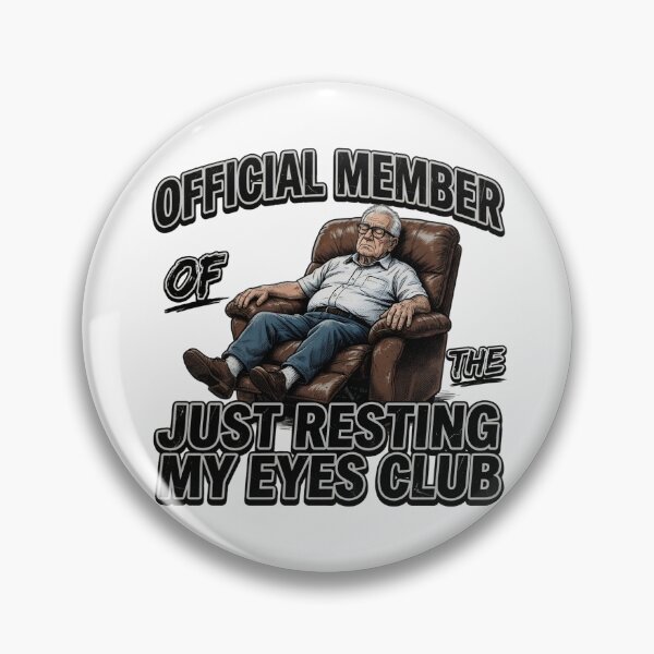 Item preview, Just Resting My Eyes Club Grandpa Design designed and sold by TshirtsOnline-.