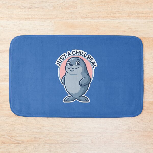 Item preview, Neil the Seal Sticker designed and sold by Colorsandpixels.