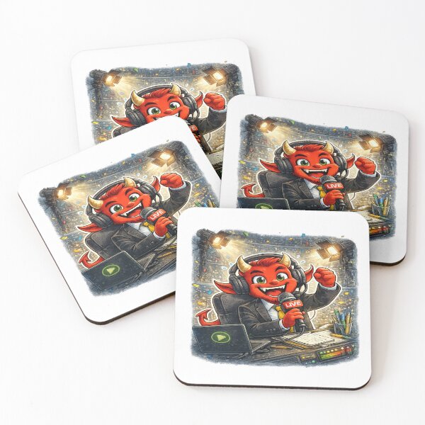 Item preview, Diavoletto Telecronista Sportivo  designed and sold by RipantinaFantasy .